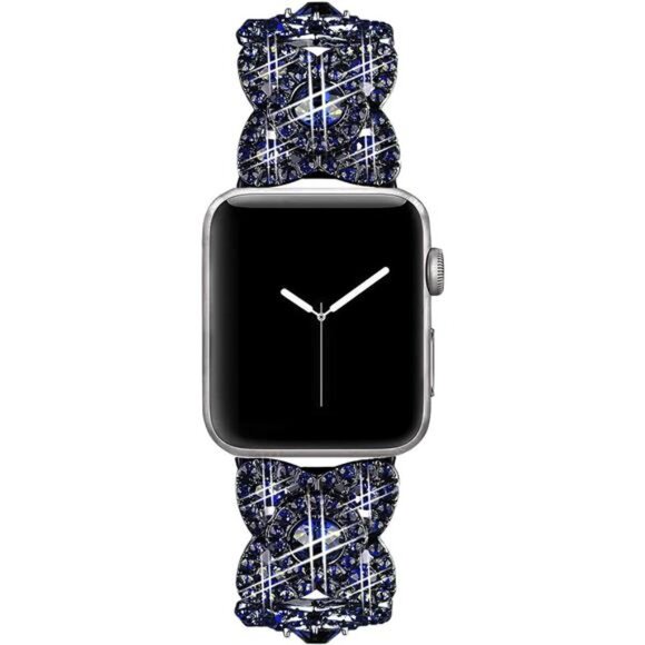 Bling Bands for Compatible with Apple Watch Ultra Iwatch Series 9 8 7 6 5 4 3 2 - Picture 5 of 7
